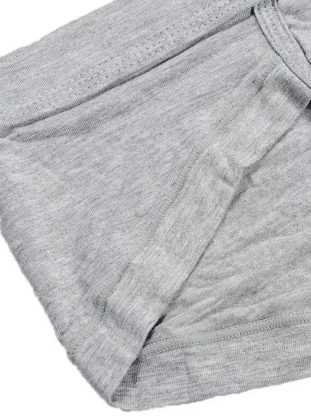 Men's  Gray Brief Undwrwear